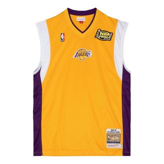 Mitchell & Ness x NBA Los Angeles Lakers 2001-02 Shooting Jerseys Yellow ASSH1060-LAL01PPPGOLD