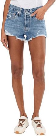 Levi's Premium 501 High-Rise Shorts Womens Shorts Athens Mid : 24 2.5, Cotton/Denim