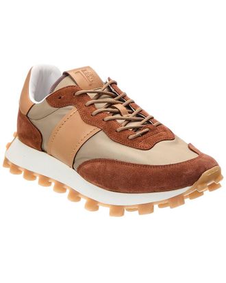Tod's Tods Suede, Leather & Nylon Sneaker