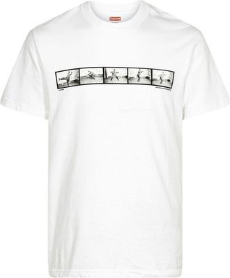SUPREME Milford Graves print T-shirt - unisex - Cotton - L - White