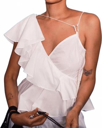 Kk Co. Climber Asymmetrical Top In Snow