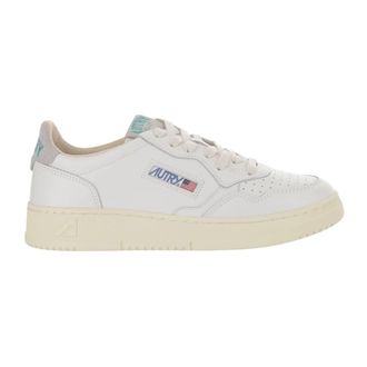 Autry Medalist Leren Sneaker - Heren - Sneakers - Wit - 45 EU - Leer - Schoenen