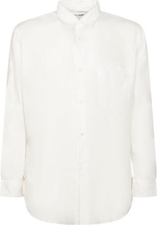Comme Des Gar&ccedil;ons Classic White Shirt with Pointed Collar