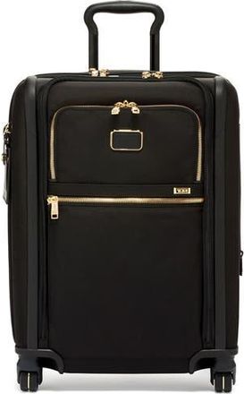 Tumi Alpha 3 22-Inch Wheeled Dual Access Continental Carry-On Bag in Black/Gold at Nordstrom Rack