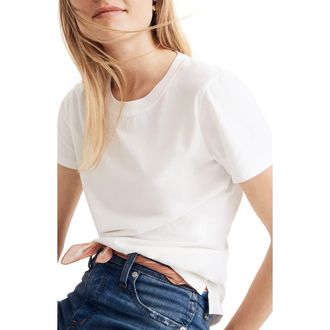 Madewell Northside Vintage Tee in White Chalk at Nordstrom, Size X-Large
