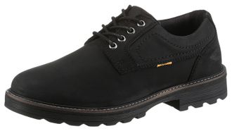 Camel Active Schn&uuml;rschuh CAMEL ACTIVE, Herren, Gr. 41, schwarz, Nubukleder, unifarben, Schuhe Schn&uuml;rschuh, Trachtenschuh, Freizeitschuh mit gepolsterter Innensohle