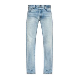 Tom Ford Straight Jeans, male, Blue, Size: W30 50s Straight Fit Denim