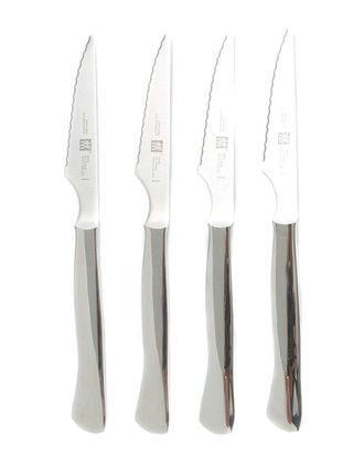 J.A. Henckels International Zwilling J.A. Henckels 4Pc Stainless Steel Serrated Steak Knife Set