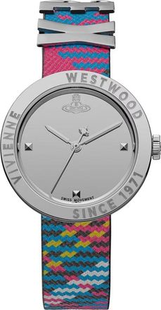 Vivienne Westwood The Rebel Tartan Quartz Watch - Dames - Horloges - Veelkleurig - ONE Size - Leer - Accessoires