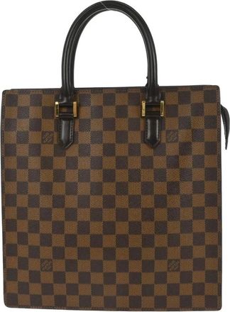 Louis Vuitton Pre-owned Tote Bags, female, Brown, Size: ONE SIZE Pre-owned Vintage Damier Ebene Speedy Tote Bag