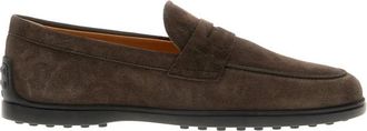 Tod's 78L Moccasin - male - Tods - Loafers - Brown - 8 1/2 UK - Shoes