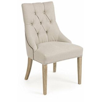 BIZZOTTO Sedia Cally con struttura in legno di quercia, per arredo interno 51 x 61 x h 90 cm -Confezione da 4 pezzi