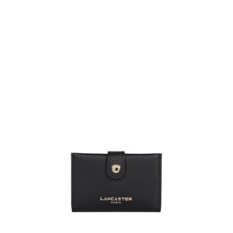 Lancaster Sierra PM kaarthouder - Dames - Accessoires - Zwart - Maat: ONE Size Leer