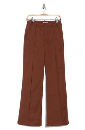 SIMKHAI Ansel High Waist Wide Leg Pants in Chestnut at Nordstrom Rack, Size 6