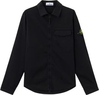 Stone Island Hemden Schwarz