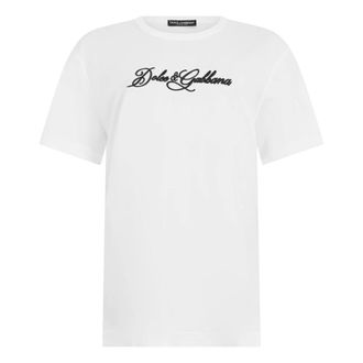 Dolce & Gabbana Heren, Tops, Wit, Maat: M Katoen