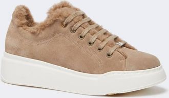 Max Mara Womens T Max I1 Sneakers In Beige