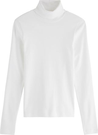 Flore Flore Flore Flore Dinah Turtleneck Cotton top - White - S (UK8-10 / S)
