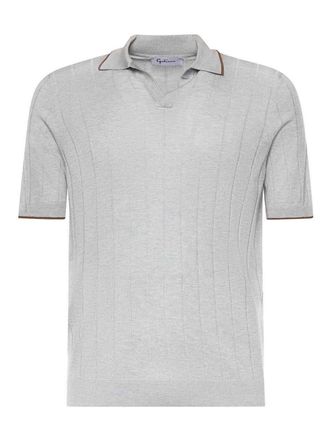 Giuliano Galiano Silk Polo