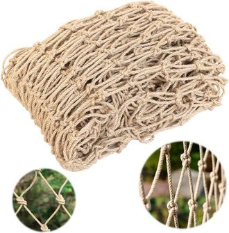 OEM Red De Yute Natural Para Plantas De 1 M X 5 M, Cuerda De Soporte Biodegradable Y Ecol&oacute;gica