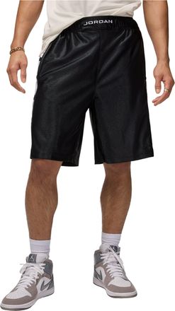 Nike Jordan Brooklyn Cat Scratch Shorts Black White HV0560-013