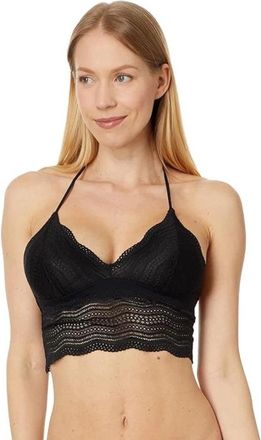 Cosabella Dolce Bralette Bra Womens Black Adjustable Strap Halter Neck GBO878
