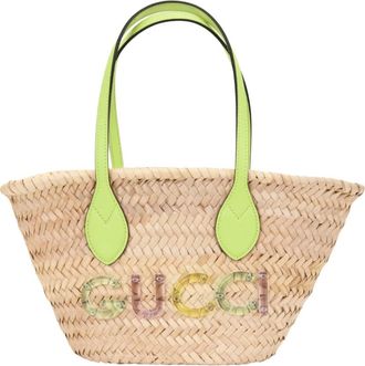 Gucci Tassen, Dames, Beige, ONE Size, Leer, Handbags