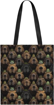 Generic Cutes Capybara Tote Bag for Women Men Shoulder Bags Purses Pouch Handbags