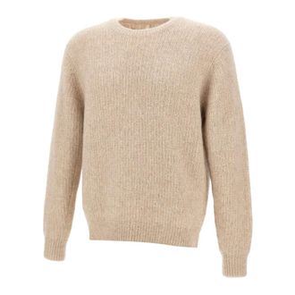Sunflower Morbidissimo Maglione in Lana Yak Beige - - Knitwear - Uomo - Beige - M