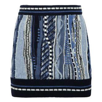 Laneus Falda l&aacute;piz - Skirts - Mujer - Azul - S