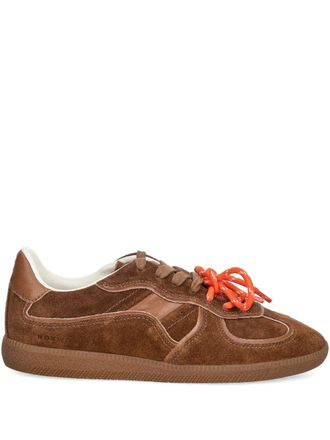Nokwol August leren sneakers - Bruin