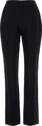 Nanushka Womens Ratana Trousers Black Acetate