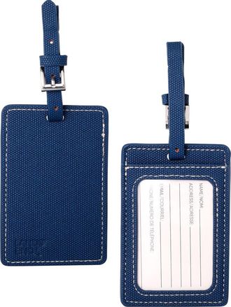 Lands End Luggage Tags 2-Pack, Travel Bag Tag, Suitcase Identifier in Blue at Nordstrom