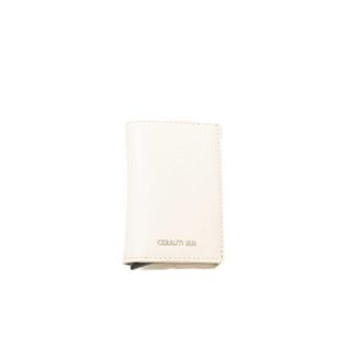Cerruti Mens Leather Bifold Wallet Slim Design - Ivory