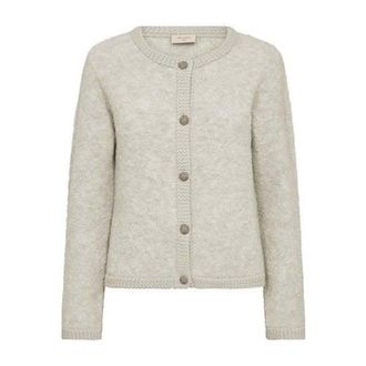 Freequent gebreid vest cr&egrave;me