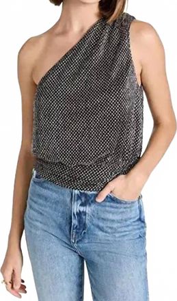 Ramy Brook Koby One-Shoulder Top In Black
