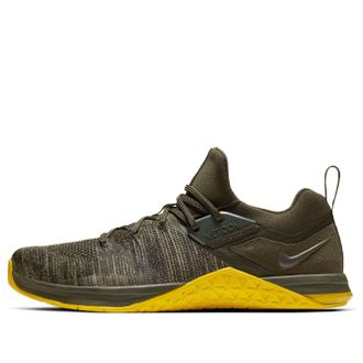 Nike Metcon Flyknit 3 Sequoia Bright Citron AQ8022-300