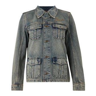 Zadig&Voltaire Lienna spijkerjas - Dames - Jassen - Blauw - Maat: L