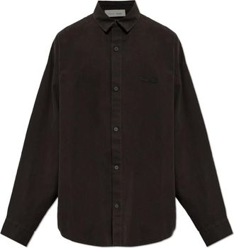Fear of God Camisa de algod&oacute;n con logotipo - Shirts - Hombre - Negro - 3XL