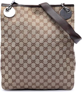 Gucci Pre-owned Gucci GG Canvas Eclipse Crossbody Unisex I6VZ10S4D2L8WS9O