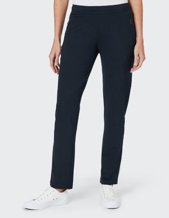 Joy Sweathose JOY SPORTSWEAR SWEATHOSE SHERYL, Damen, Gr. 36, N-Gr, blau (night), Stoff, Obermaterial: 96% Baumwolle, 4% Elasthan, unifarben, Hosen Sweath