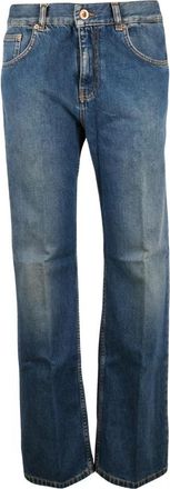 Aspesi Comfort Fit Jeans - Dames - Regular Fit Jeans - Blauw - W29 - Katoen - Jeans