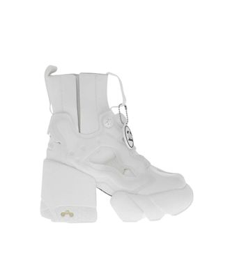 Maison Margiela White Ankle Boots