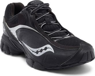 Saucony Gender Inclusive ProGrid v2 Sneaker in Black/Silver at Nordstrom, Size 11.5