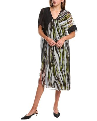 Diane Von Fürstenberg Diane Von Furstenberg Ange Silk-Blend Maxi Dress