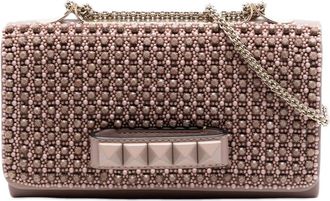 Valentino Pre-owned Valentino Nappa All Over Stud Va Va Voom Crossbody Ladies Y3QMS9JCLVZ3K6VY