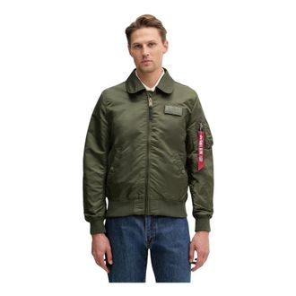 Alpha Industries Flying Tigers CWU Light - Heren - Bomber jackets - Groen - S - Polyester - Jassen