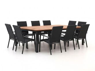 Bellagio la vita attrattiva Bellagio Avio/Linosa 240x160cm dining tuinset 11-delig stapelbaar