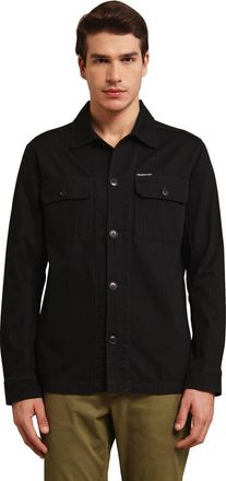 Members Only Mens Shirt Jacket in Black at Nordstrom, Size Xx-Large