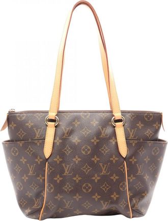 Louis Vuitton Brown Monogram Monogram Handbag Tote Bag (Pre-Owned)